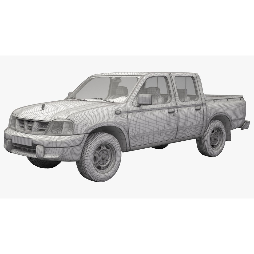 Nissan Ddsen 3D Model – High Poly SUV Asset, FBX, OBJ, PBR Textures - View 19