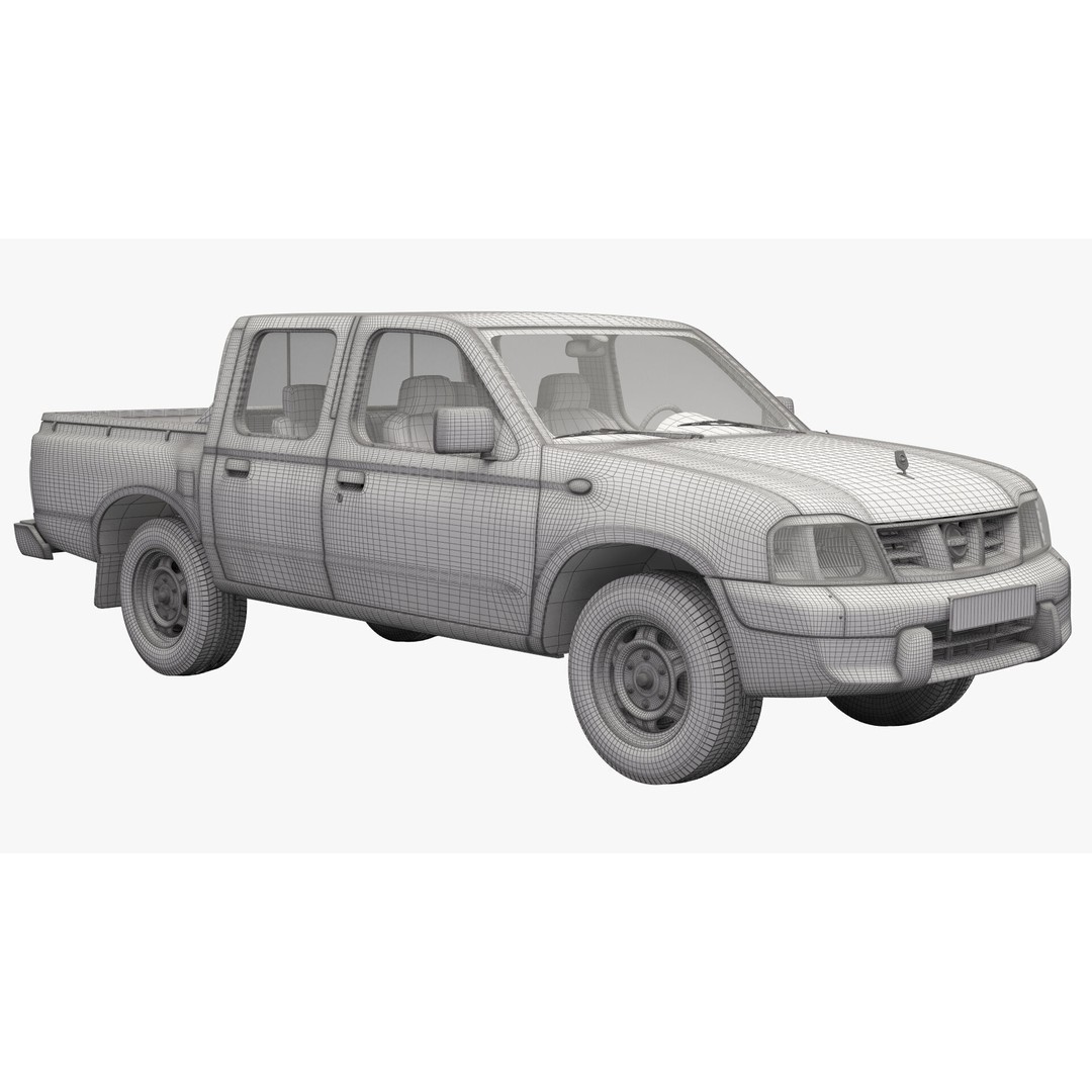 Nissan Ddsen 3D Model – High Poly SUV Asset, FBX, OBJ, PBR Textures - View 20