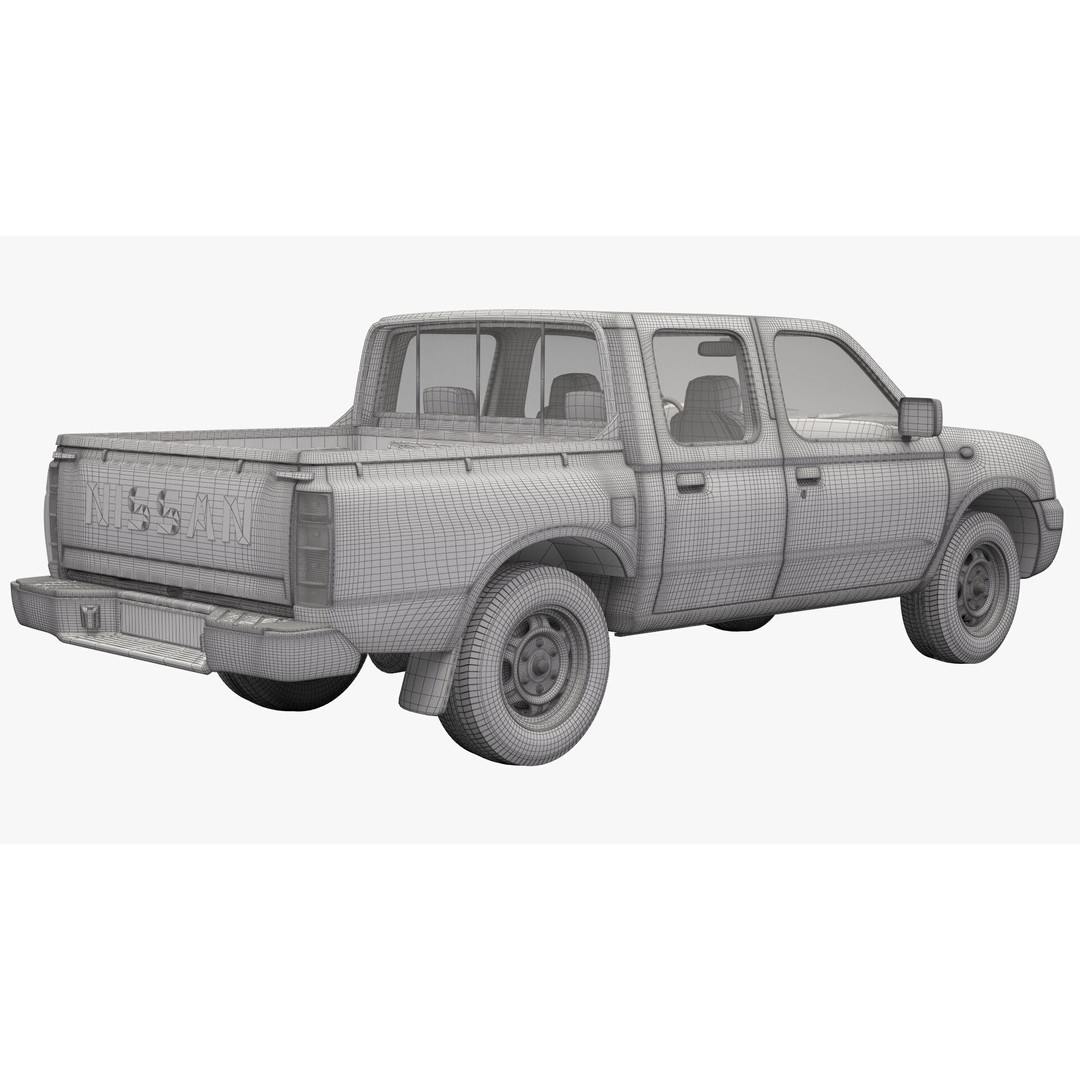 Nissan Ddsen 3D Model – High Poly SUV Asset, FBX, OBJ, PBR Textures - View 21