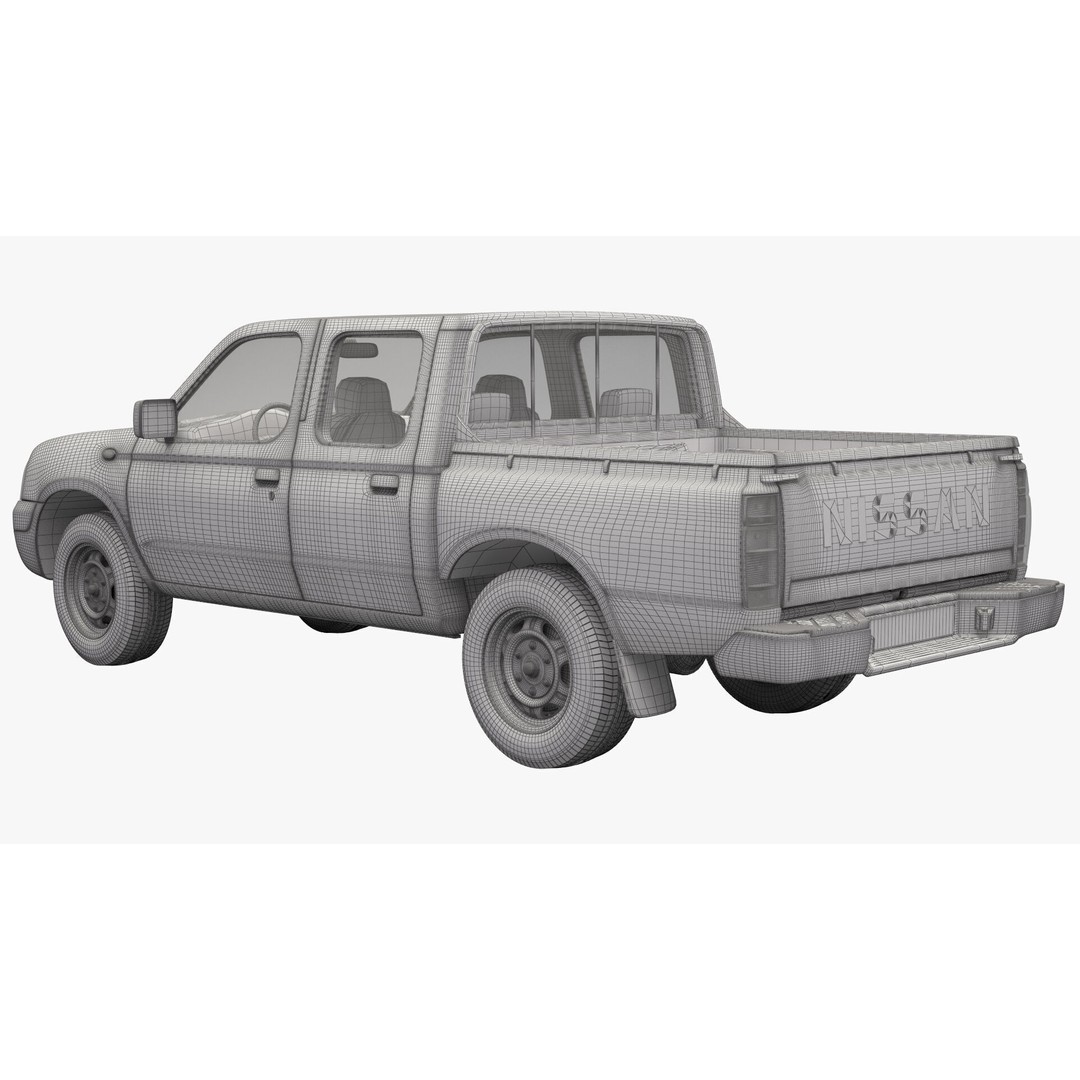 Nissan Ddsen 3D Model – High Poly SUV Asset, FBX, OBJ, PBR Textures - View 22