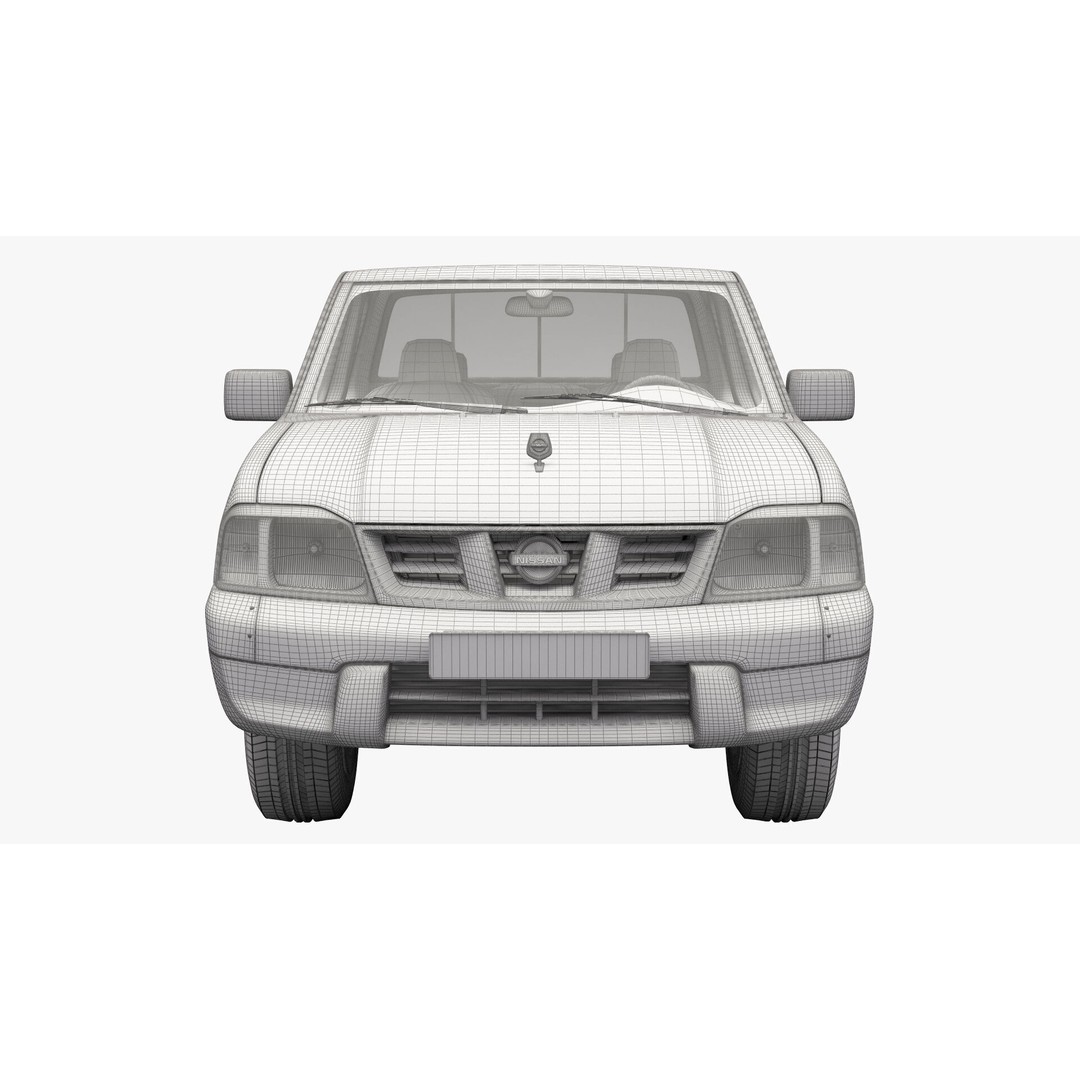 Nissan Ddsen 3D Model – High Poly SUV Asset, FBX, OBJ, PBR Textures - View 23