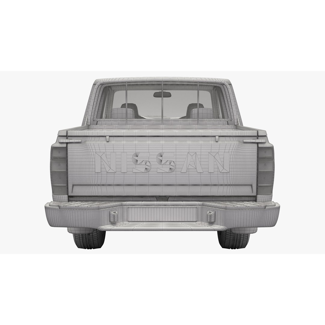 Nissan Ddsen 3D Model – High Poly SUV Asset, FBX, OBJ, PBR Textures - View 24