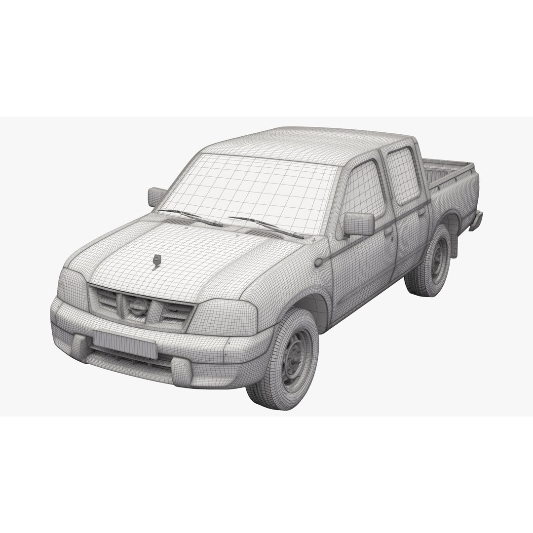 Nissan Ddsen 3D Model – High Poly SUV Asset, FBX, OBJ, PBR Textures - View 25