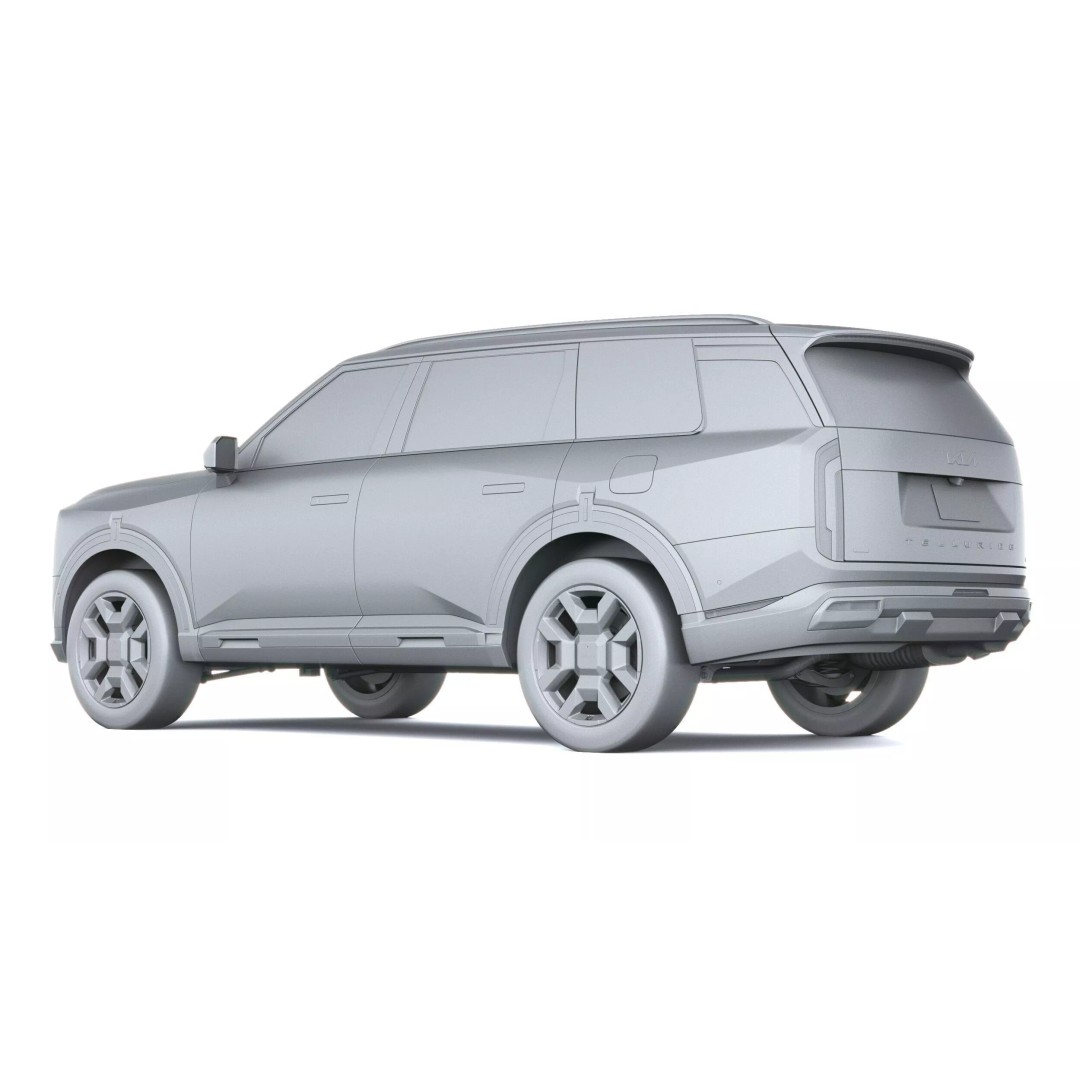 Kia Telluride 2027 3D Model – High Poly Game Asset, FBX, OBJ - View 24