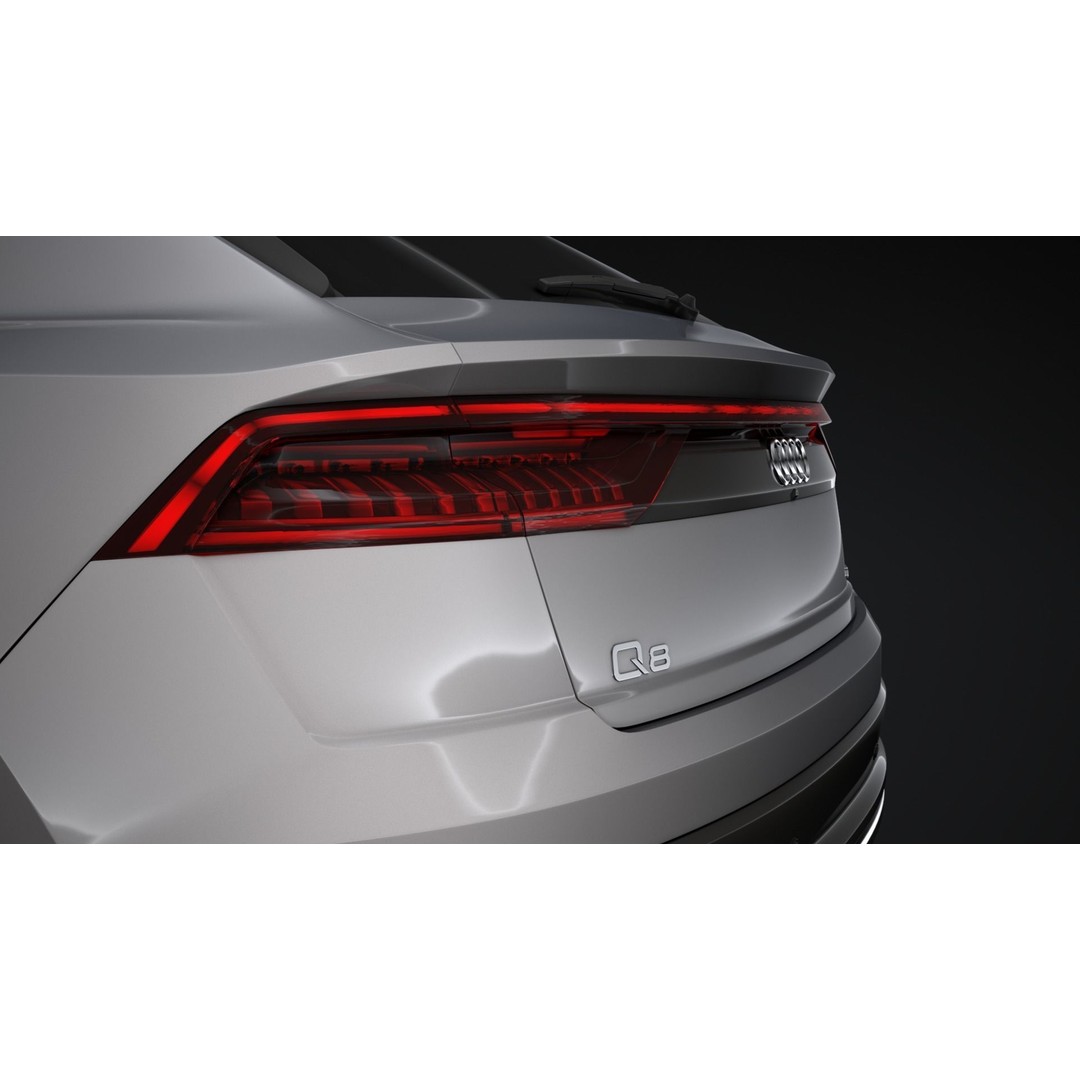 Audi Q8 50 TDI quattro 2020 3D Model – High Poly SUV, FBX, OBJ - View 13
