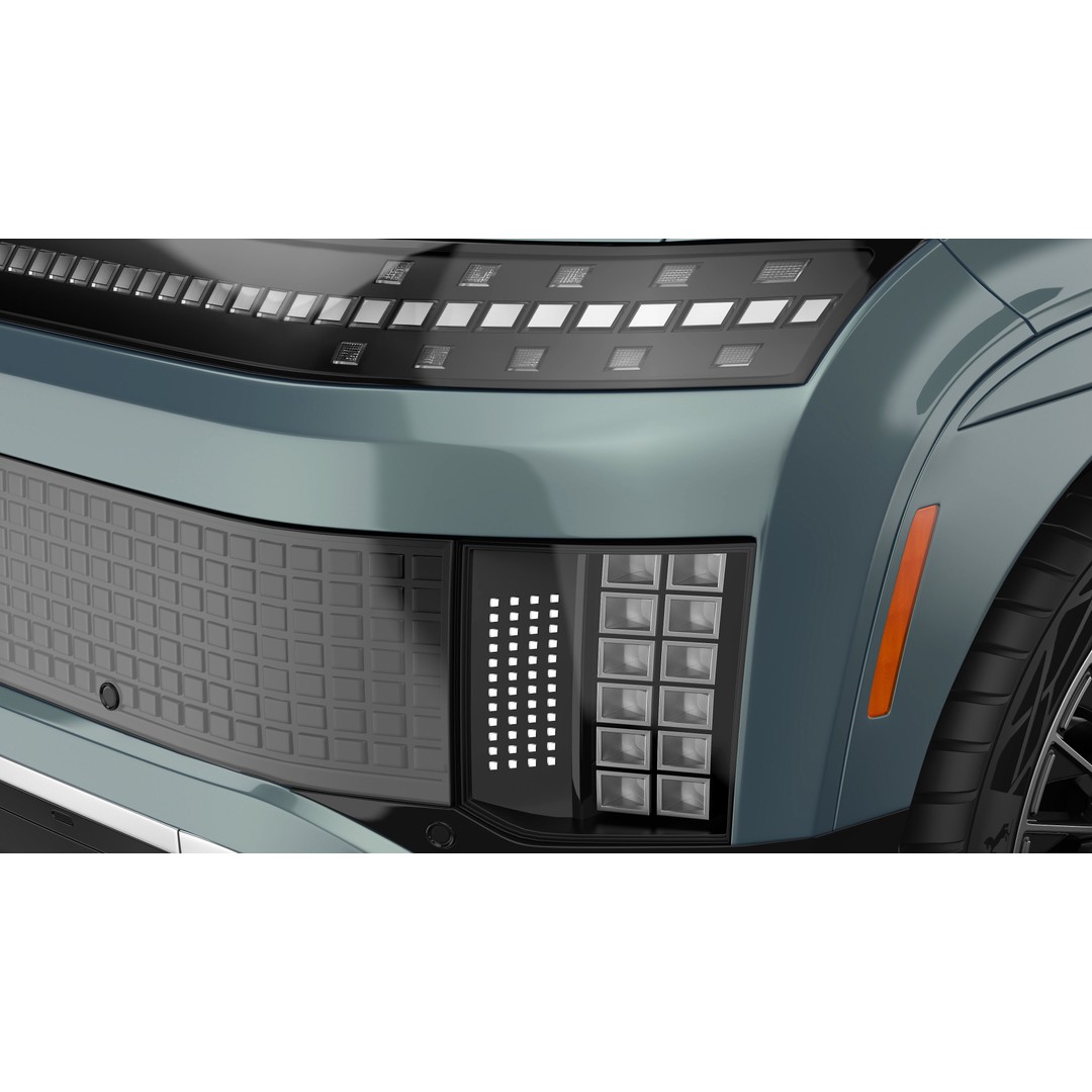 Hyundai Ioniq 9 2026 3D Model – High Poly SUV Asset, FBX & OBJ - View 12