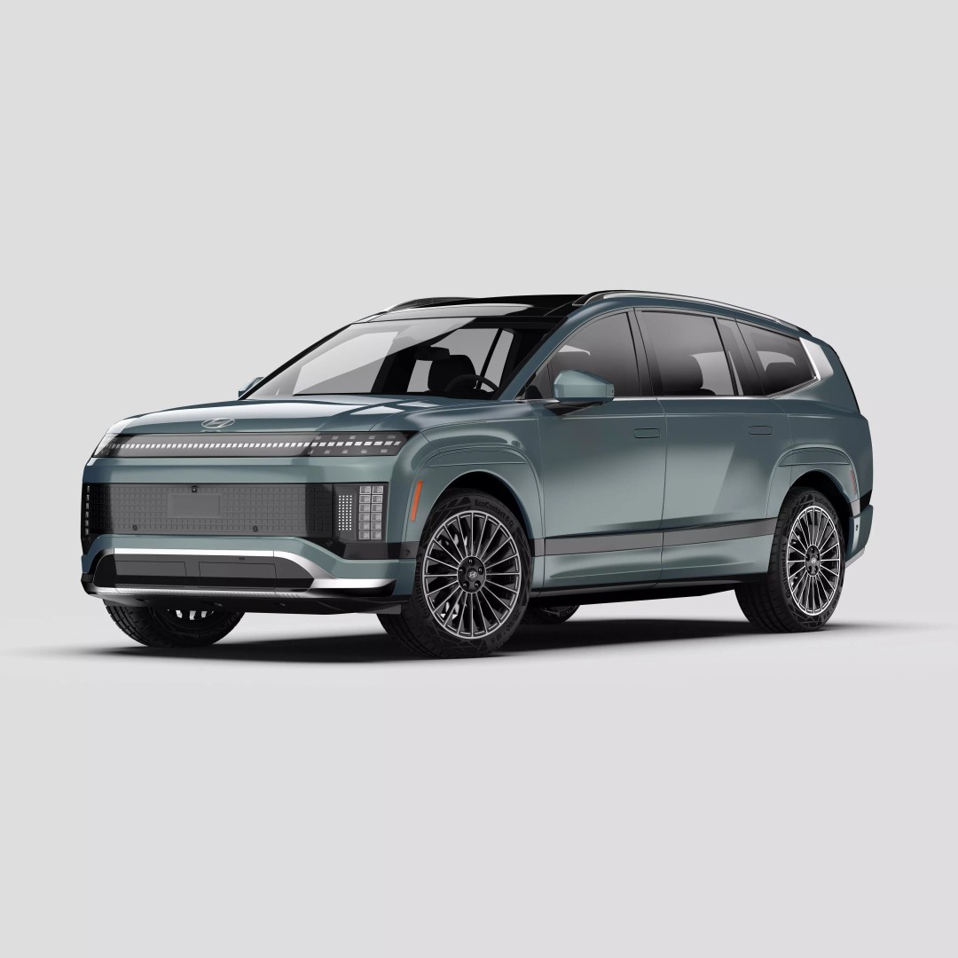 Hyundai Ioniq 9 2026 3D Model – High Poly SUV Asset, FBX & OBJ - View 2