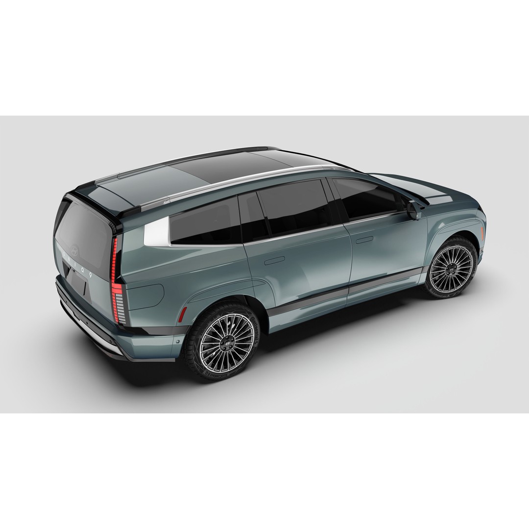 Hyundai Ioniq 9 2026 3D Model – High Poly SUV Asset, FBX & OBJ - View 5