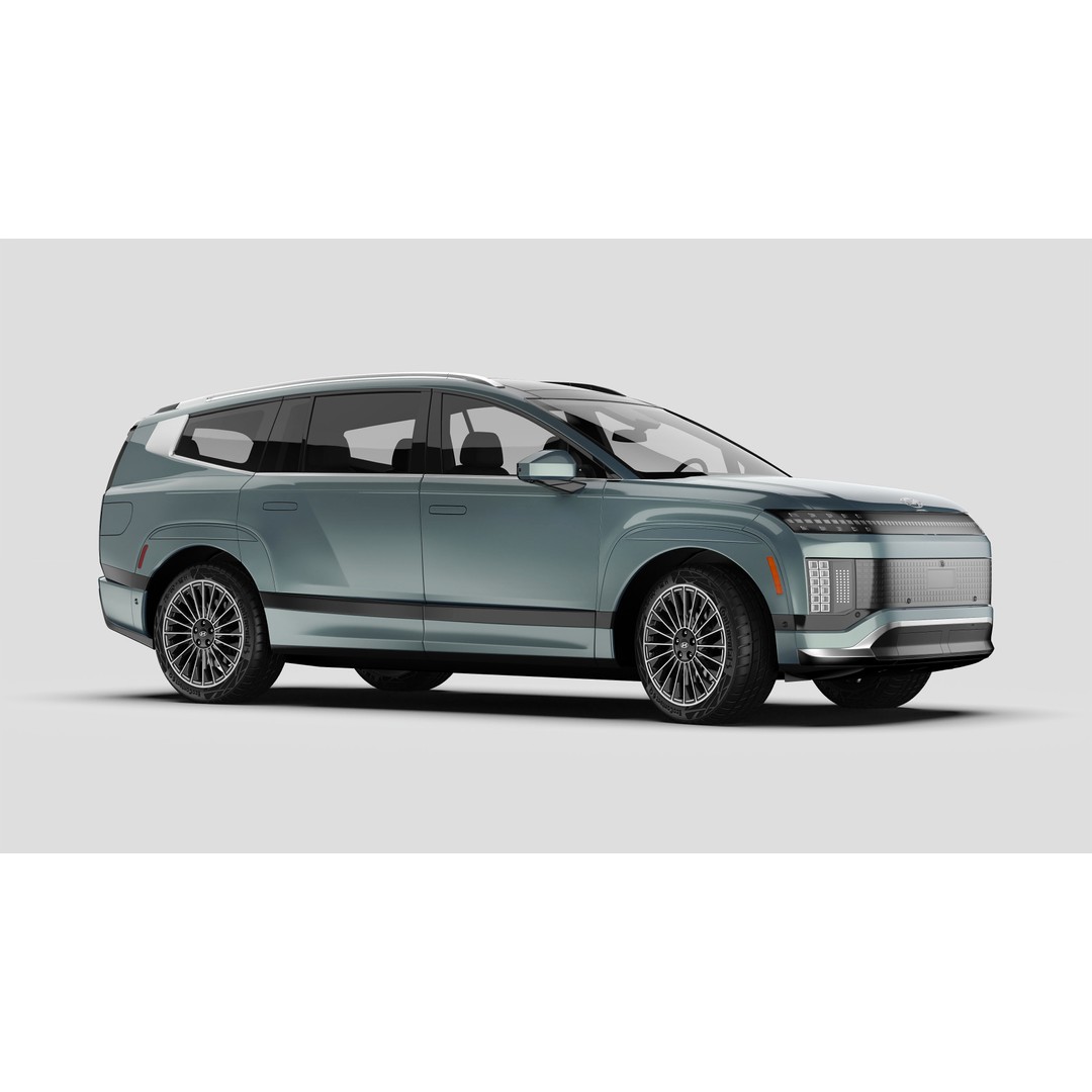Hyundai Ioniq 9 2026 3D Model – High Poly SUV Asset, FBX & OBJ - View 6