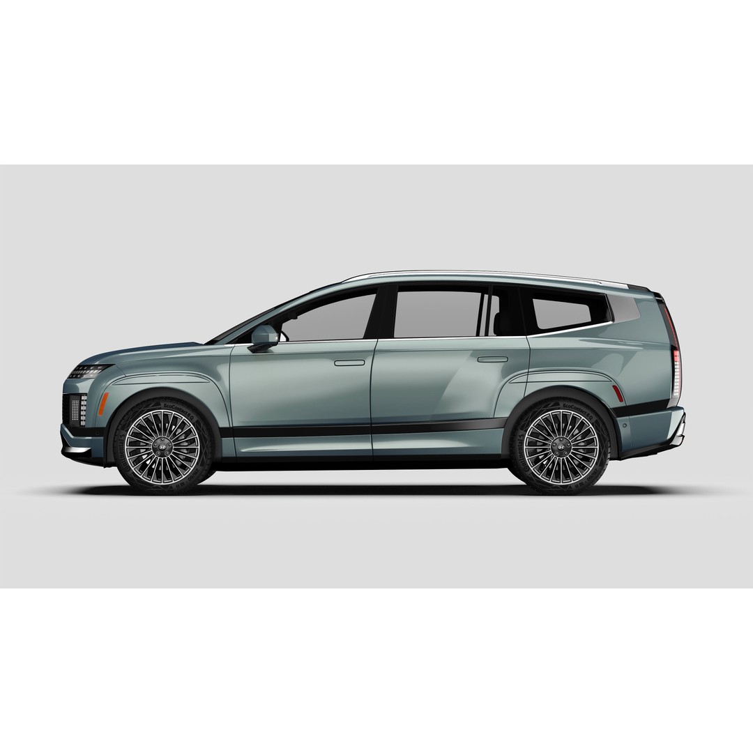 Hyundai Ioniq 9 2026 3D Model – High Poly SUV Asset, FBX & OBJ - View 9