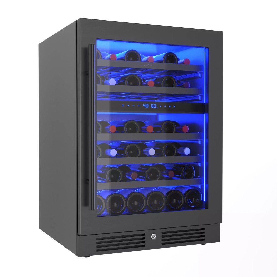 Zephyr Dual Zone Wine Cooler 3D Model – High Quality PBR Textured Asset, FBX - View 2