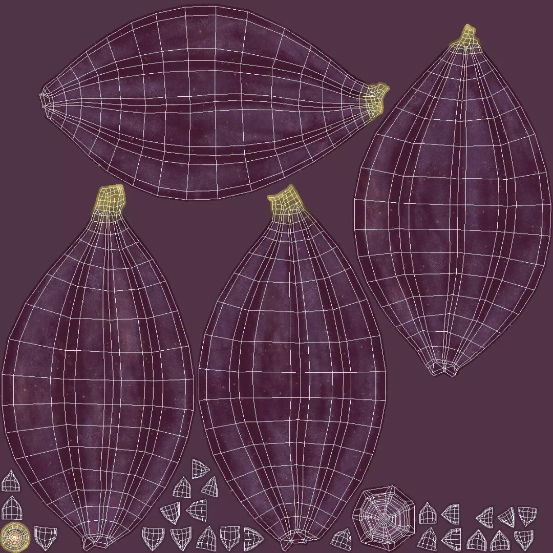 Ripe Fig Fruit 3D Model – High-Quality PBR Asset for Rendering - View 17