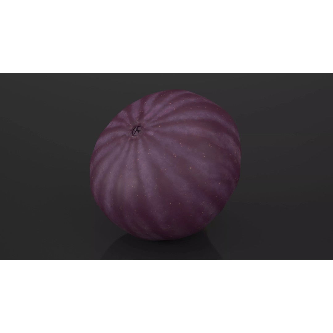Ripe Fig Fruit 3D Model – High-Quality PBR Asset for Rendering - View 7