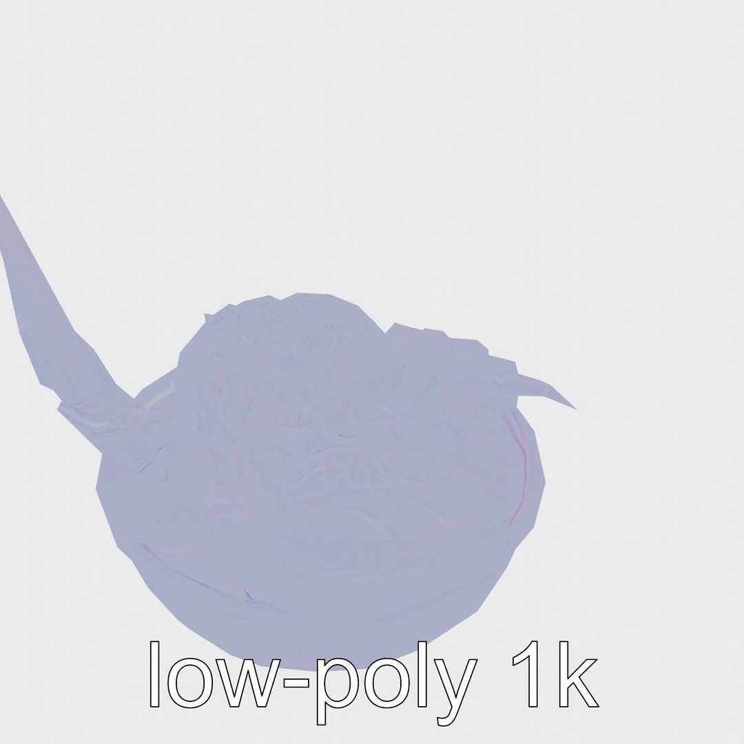 Singaporean Chili Crab 3D Model – Low Poly Game Asset, FBX - View 15