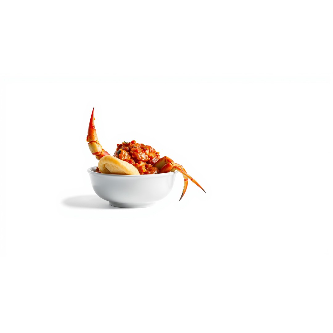 Singaporean Chili Crab 3D Model – Low Poly Game Asset, FBX - View 5