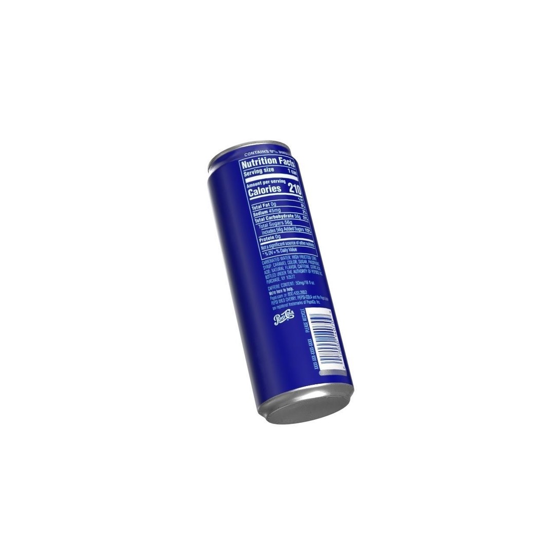 Pepsi Drink Can 3D Model – Low Poly PBR Beverage Asset, FBX - View 13