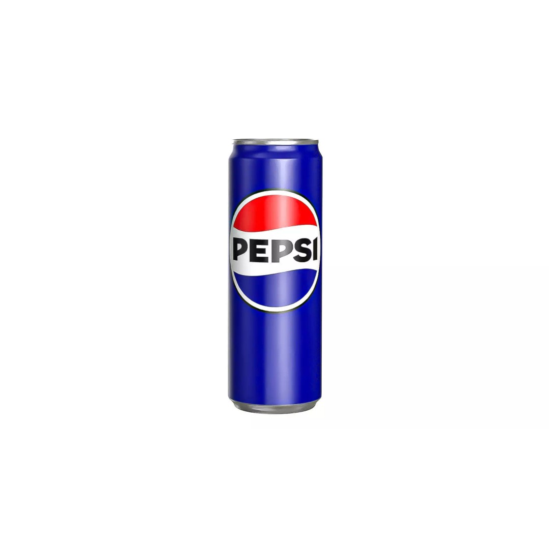 Pepsi Drink Can 3D Model – Low Poly PBR Beverage Asset, FBX - View 2