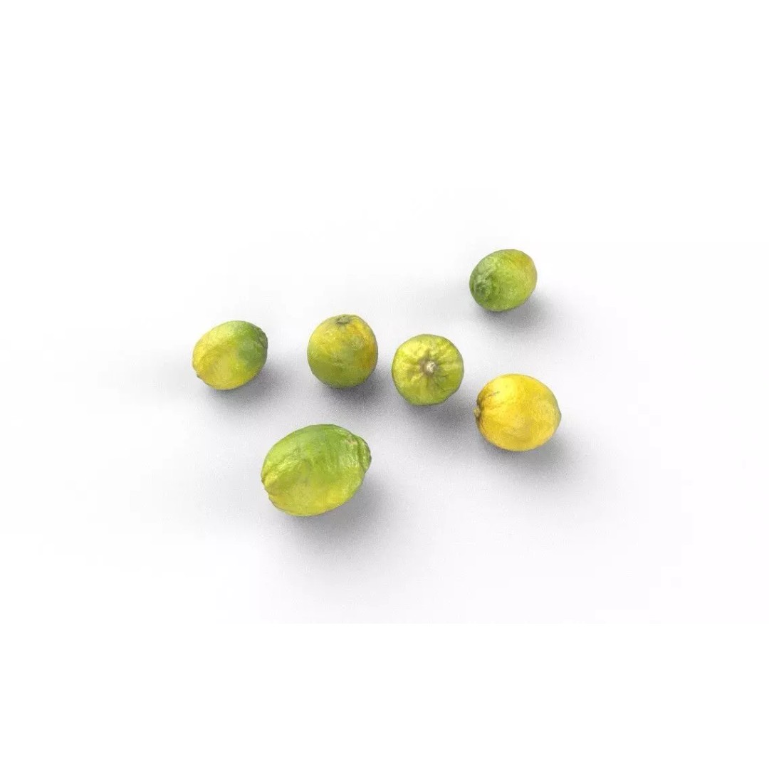 Lemon 3D Model – Low Poly Game Asset, FBX, PBR Textures - View 2