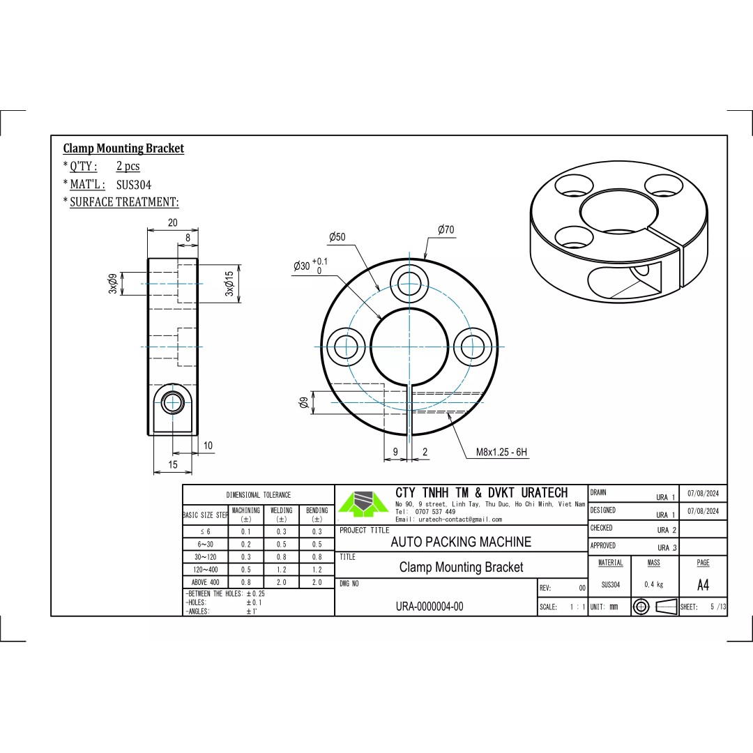 Vertical Oval Forming Set 3D Model – Precision Mechanical Design, FBX - View 15