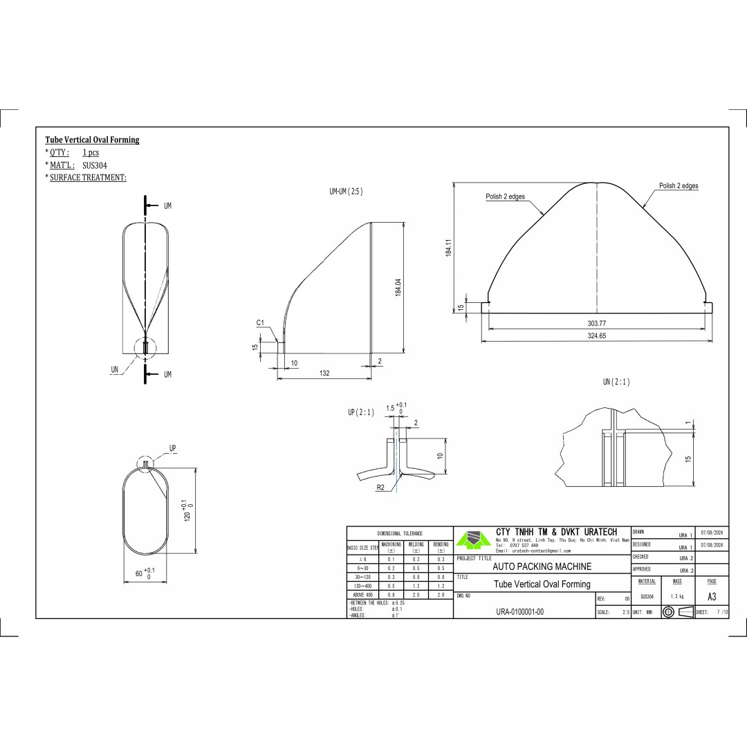 Vertical Oval Forming Set 3D Model – Precision Mechanical Design, FBX - View 17