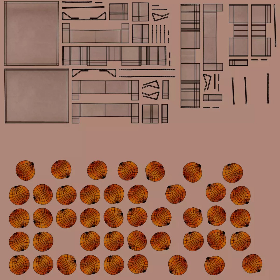 Fruit in Boxes 3D Model – Realistic Cardboard Produce Crates, Blender - View 21