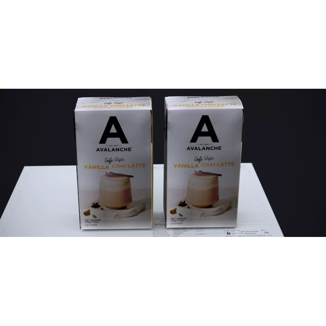 Vanilla Chai Latte 3D Model – High Poly Beverage Asset, FBX & OBJ - View 3