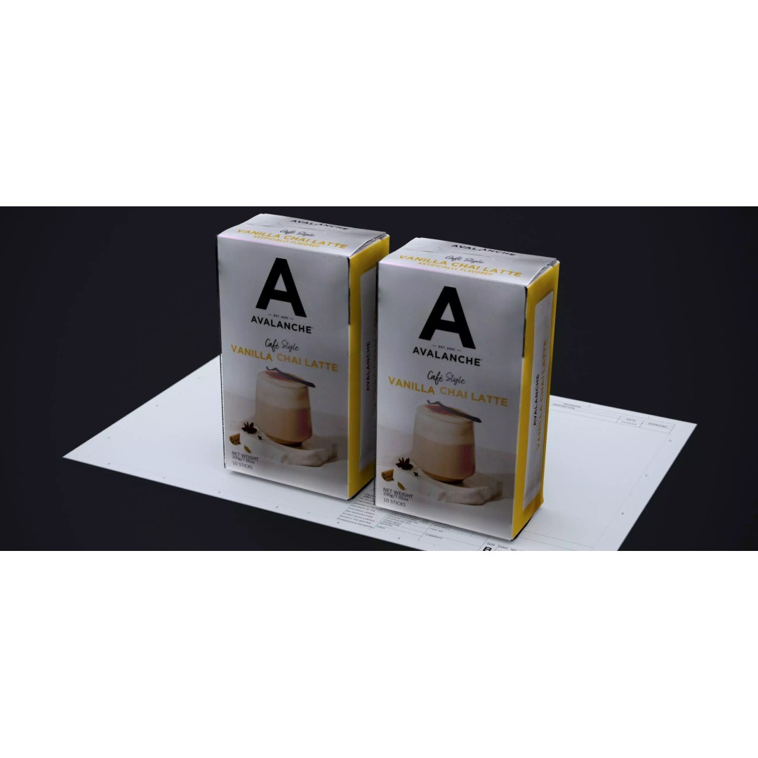 Vanilla Chai Latte 3D Model – High Poly Beverage Asset, FBX & OBJ - View 4