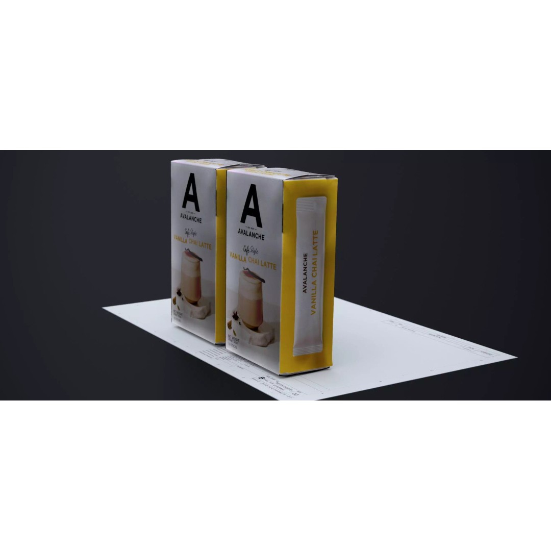 Vanilla Chai Latte 3D Model – High Poly Beverage Asset, FBX & OBJ - View 5