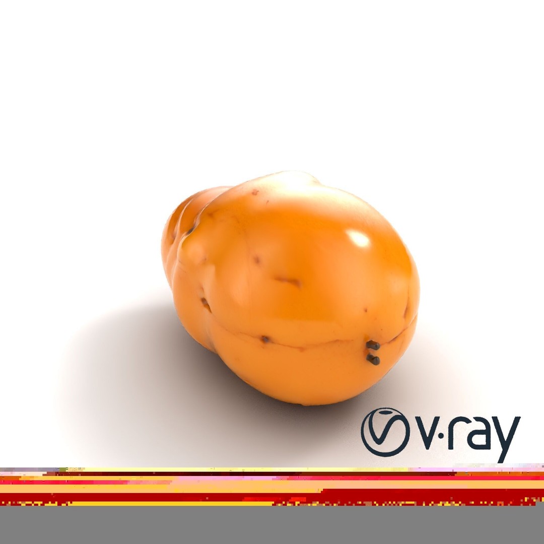 Realistic Potato 3D Model – Low Poly Game Asset, FBX, PBR Textures - View 11