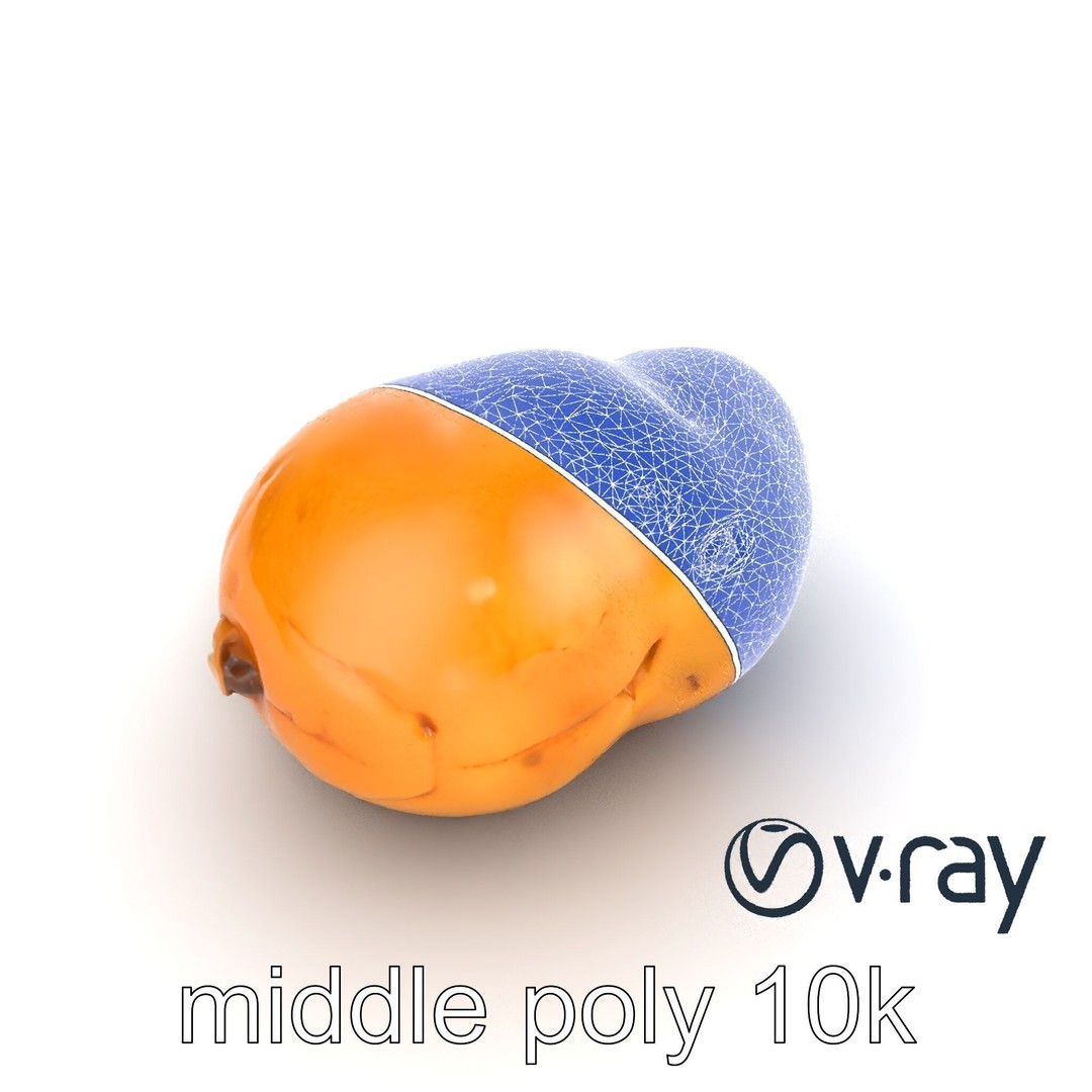 Realistic Potato 3D Model – Low Poly Game Asset, FBX, PBR Textures - View 16