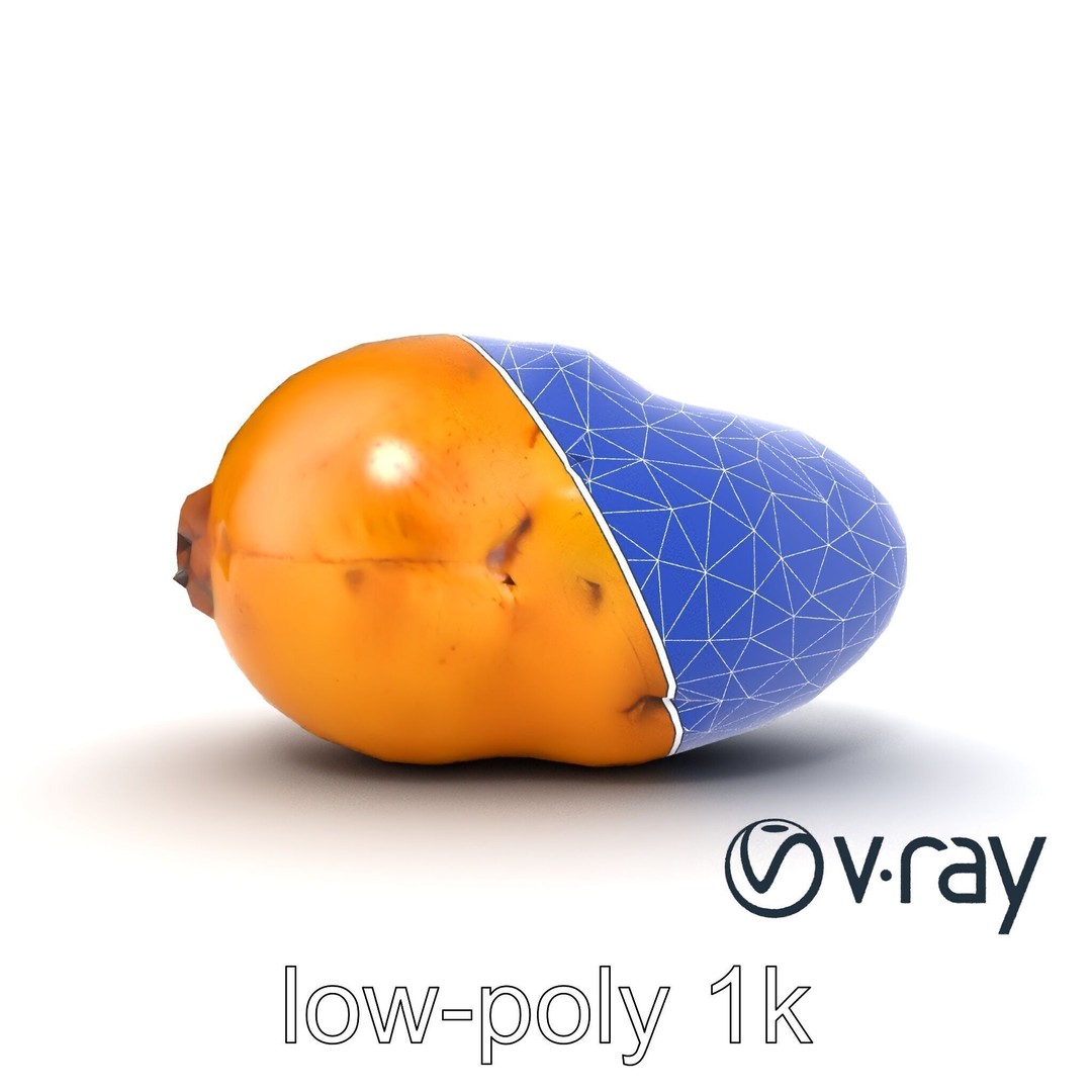 Realistic Potato 3D Model – Low Poly Game Asset, FBX, PBR Textures - View 20