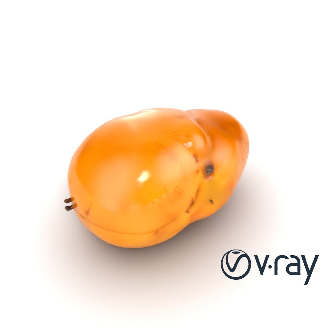 Realistic Potato 3D Model – Low Poly Game Asset, FBX, PBR Textures - View 26