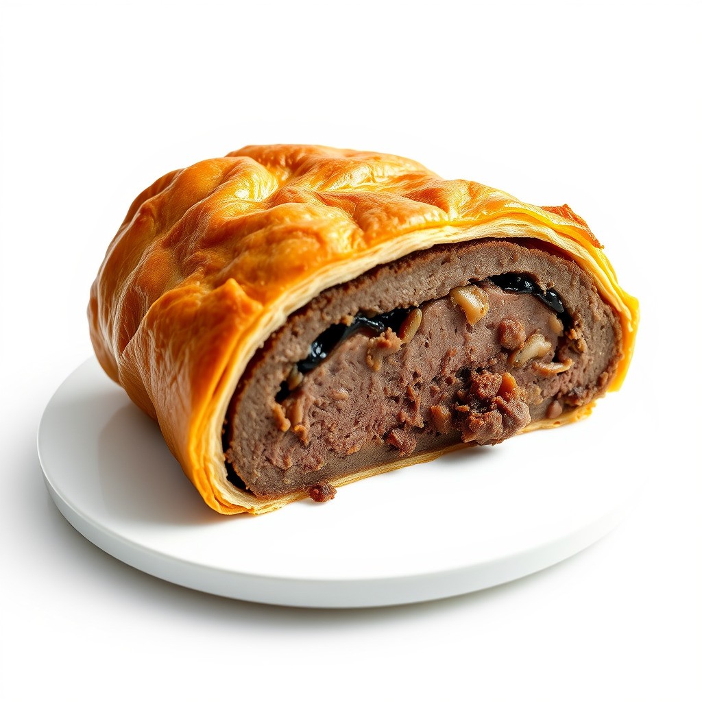 Beef Wellington 3D Model – Low Poly Culinary Asset, FBX & PBR Textures - View 5