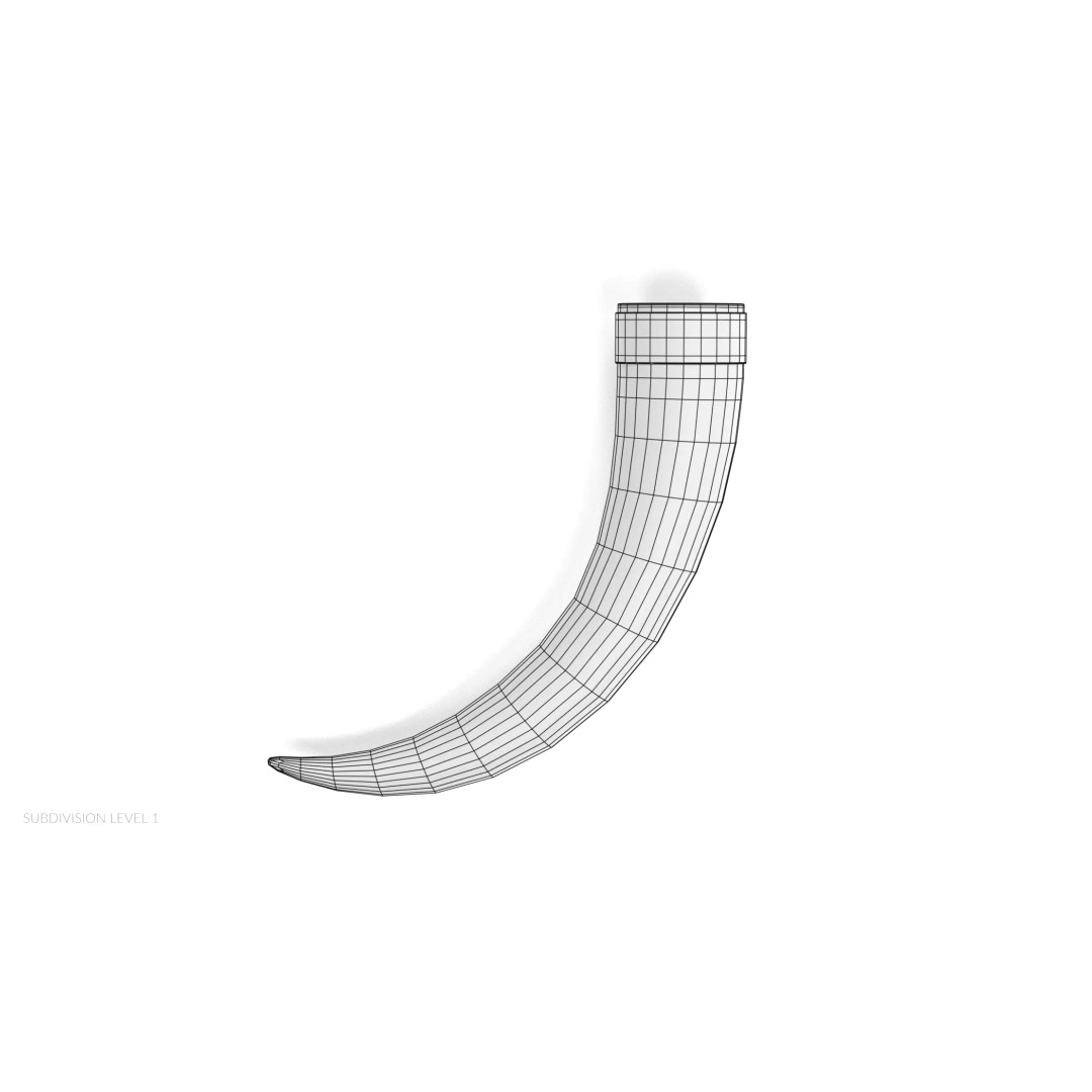 Viking Horn 3D Model – Ornate Norse Drinking Vessel, PBR Textures - View 10