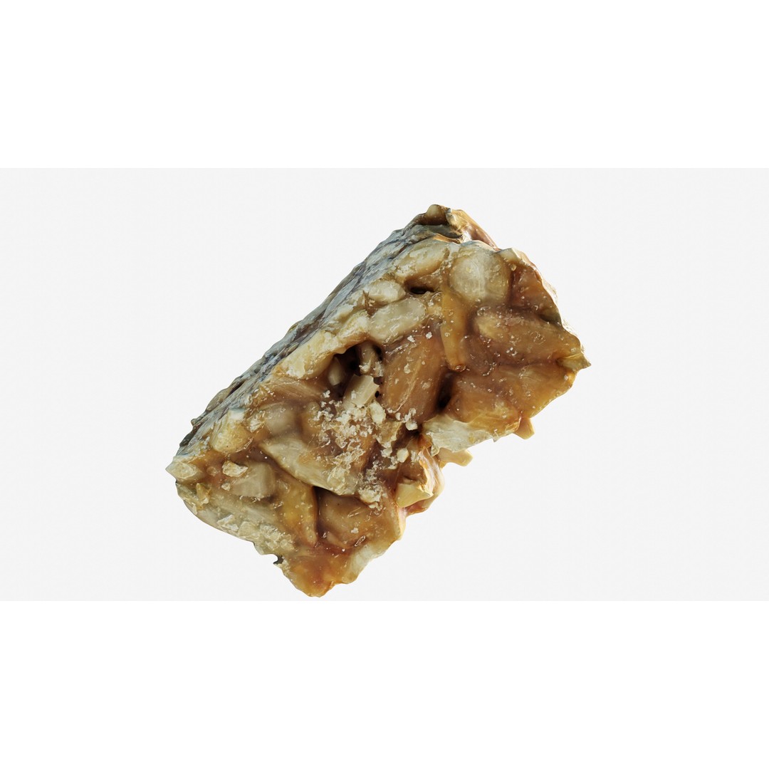 Kozinaki Candy 3D Model – Low Poly Photogrammetry Asset, FBX - View 11
