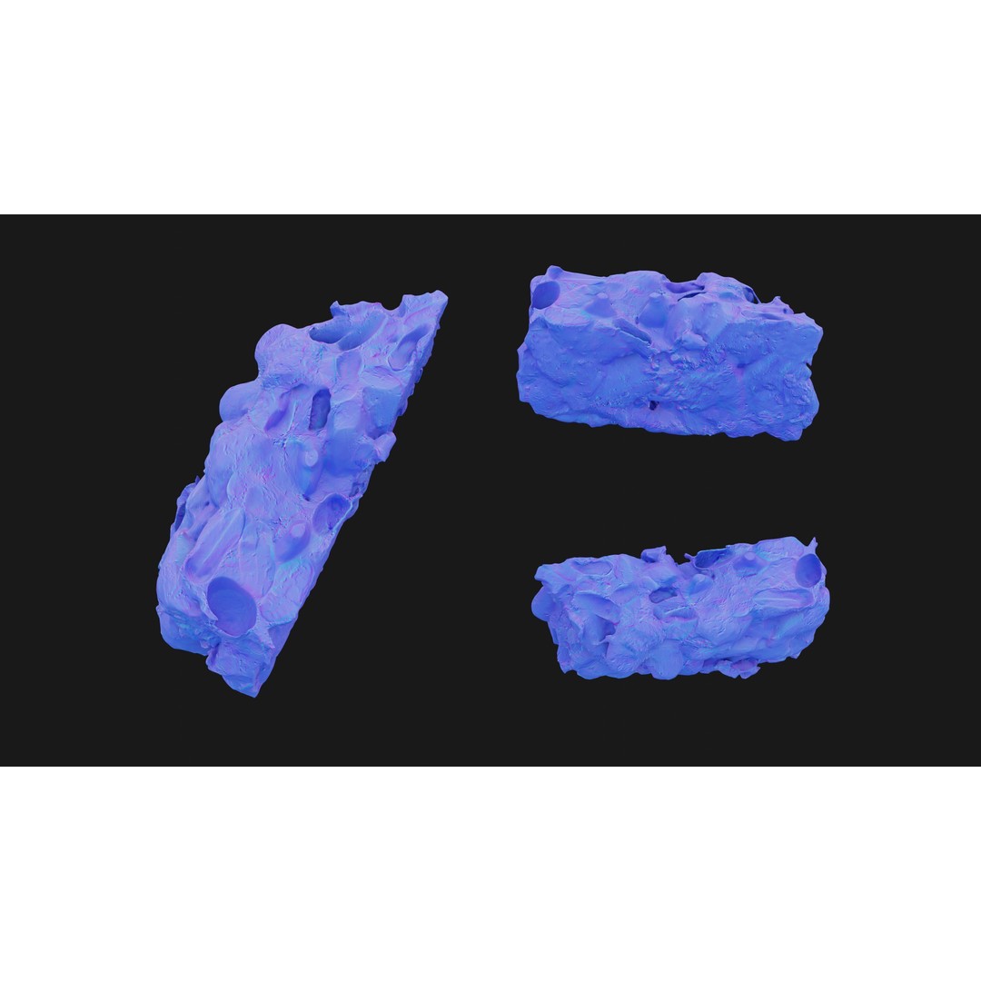 Kozinaki Candy 3D Model – Low Poly Photogrammetry Asset, FBX - View 15