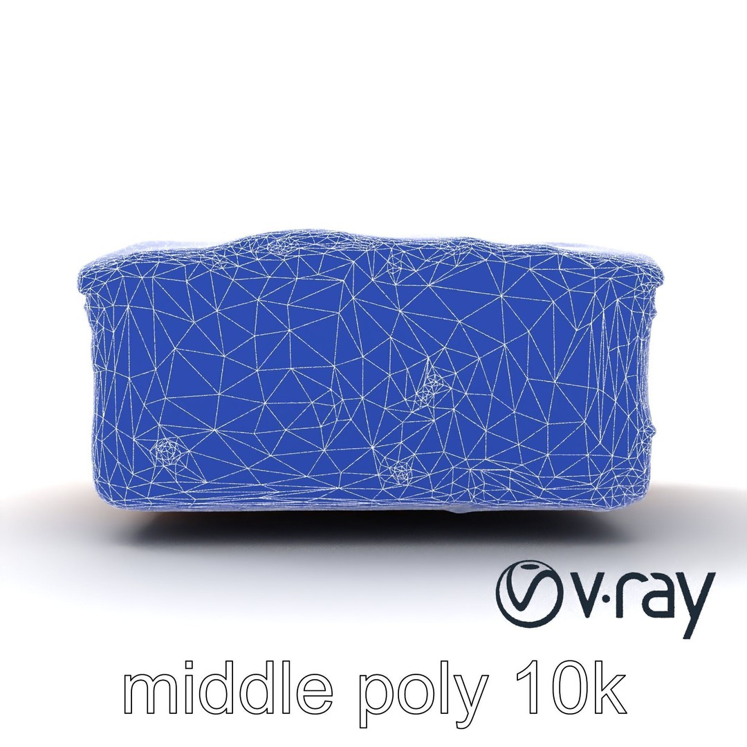 Spiced Rum Cake 3D Model – Low Poly PBR Asset for Games and Animation - View 22