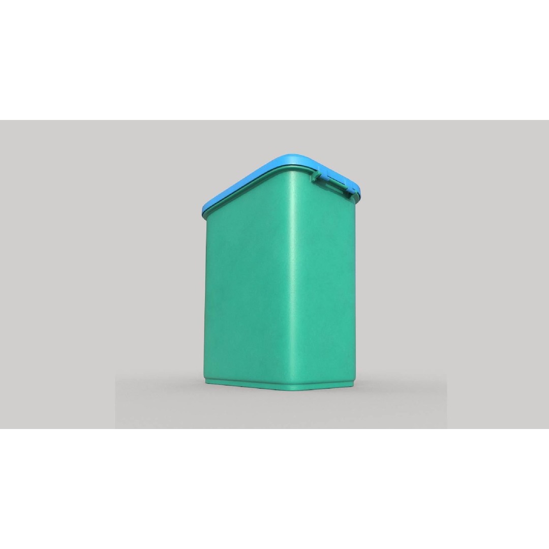 Food Container 3D Model – High-Quality PBR Kitchenware, FBX, OBJ - View 13