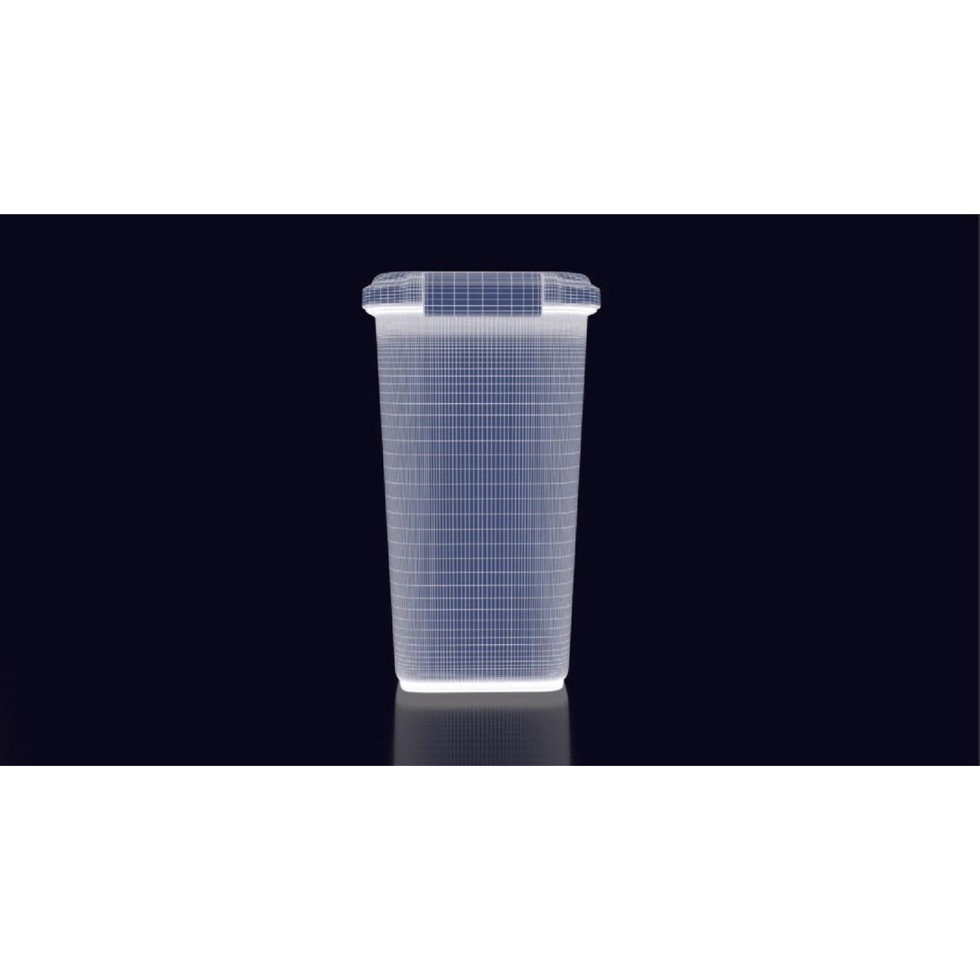Food Container 3D Model – High-Quality PBR Kitchenware, FBX, OBJ - View 15