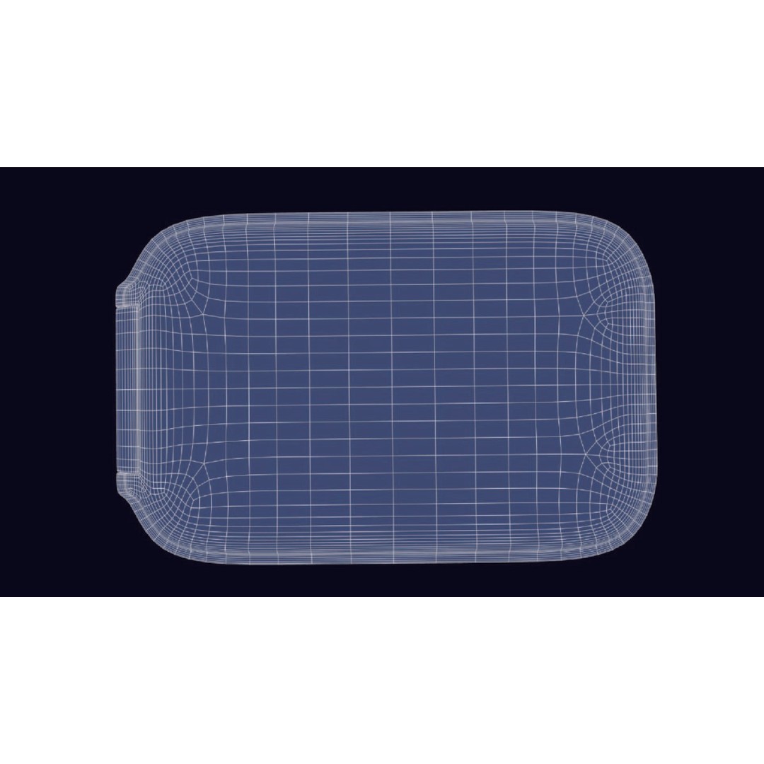 Food Container 3D Model – High-Quality PBR Kitchenware, FBX, OBJ - View 19