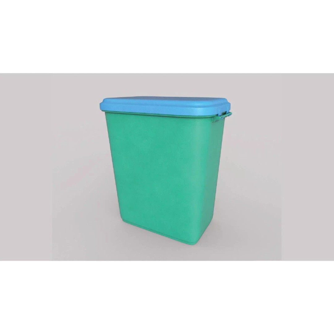 Food Container 3D Model – High-Quality PBR Kitchenware, FBX, OBJ - View 2