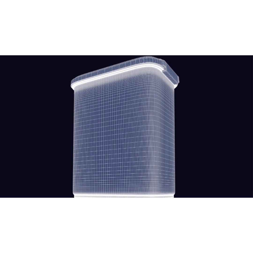 Food Container 3D Model – High-Quality PBR Kitchenware, FBX, OBJ - View 20