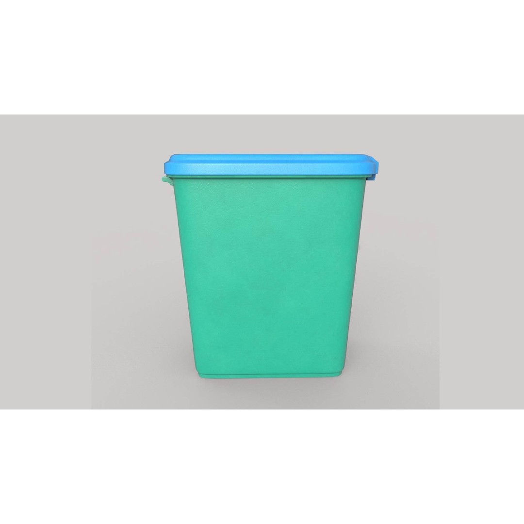 Food Container 3D Model – High-Quality PBR Kitchenware, FBX, OBJ - View 6