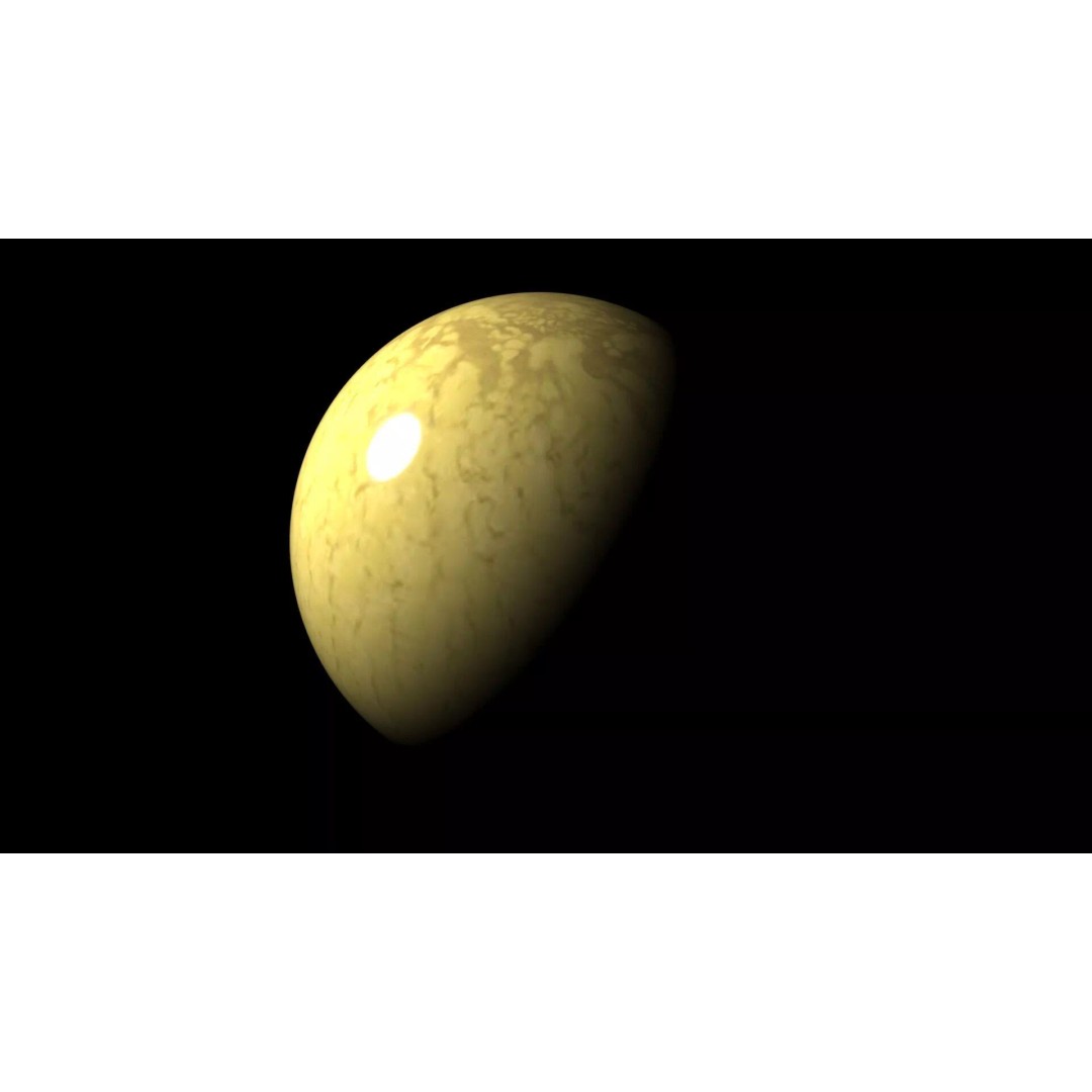 M Dwarf Planet 3D Model – High Quality Space Asset, 3DS MAX - View 3