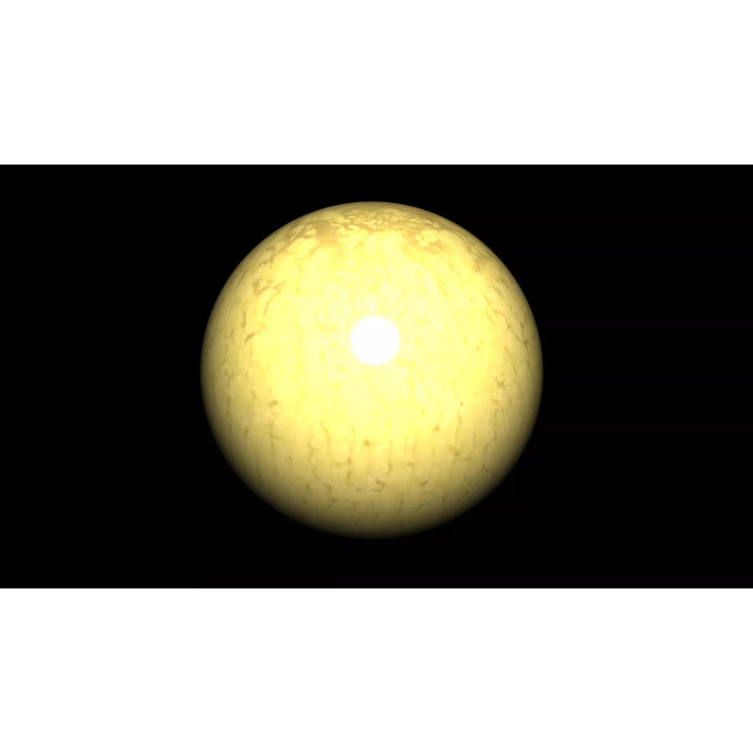 M Dwarf Planet 3D Model – High Quality Space Asset, 3DS MAX - View 4