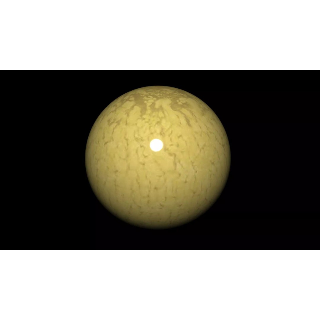 M Dwarf Planet 3D Model – High Quality Space Asset, 3DS MAX - View 5