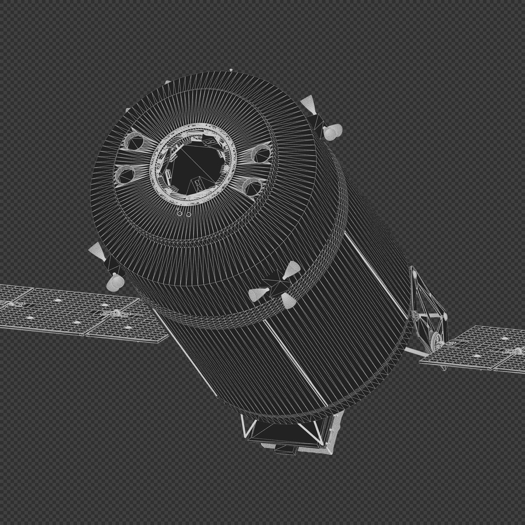 SpaceX Dragon XL 3D Model – High-Poly Spacecraft for Animation, Blender