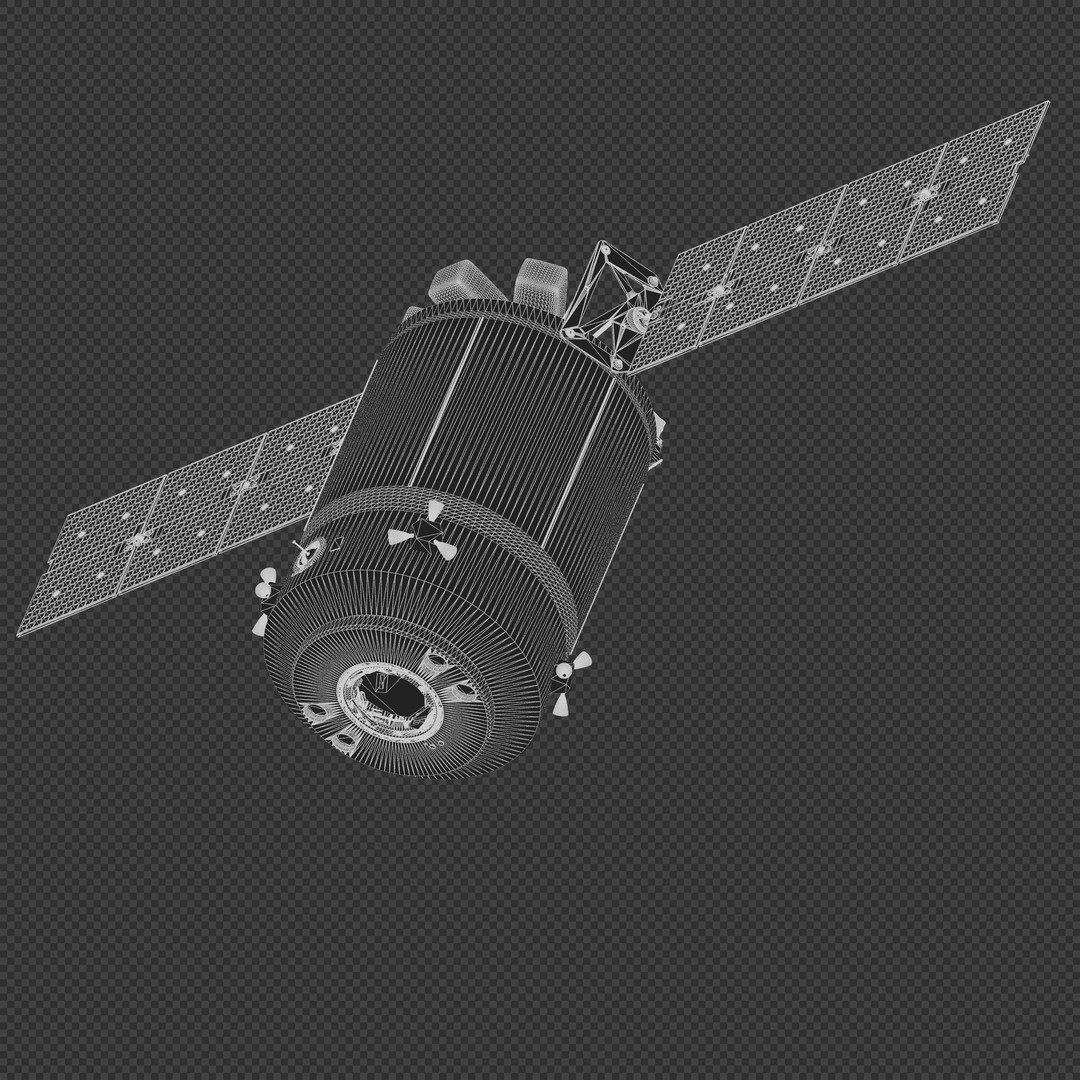 SpaceX Dragon XL 3D Model – High-Poly Spacecraft for Animation, Blender - View 11