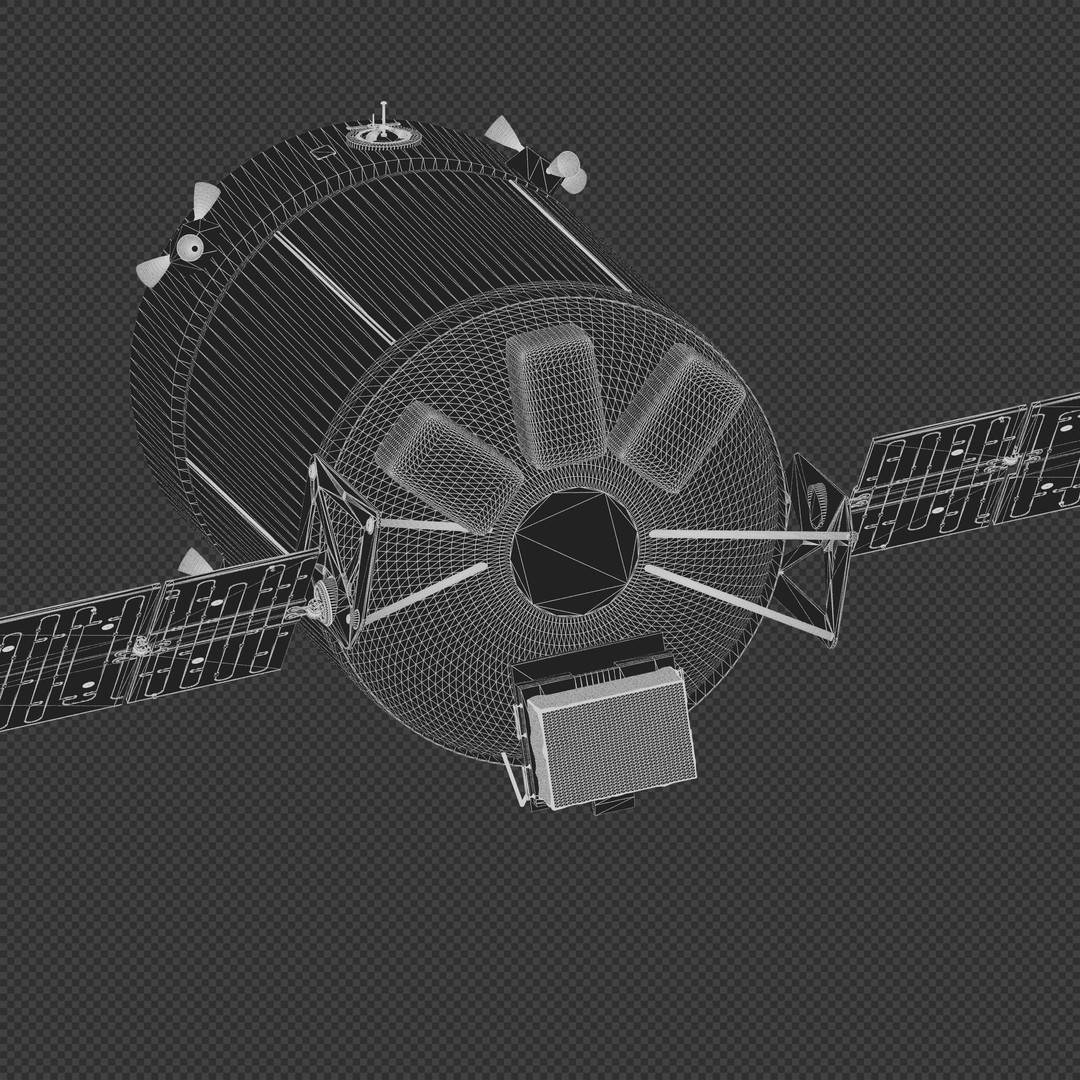 SpaceX Dragon XL 3D Model – High-Poly Spacecraft for Animation, Blender - View 15