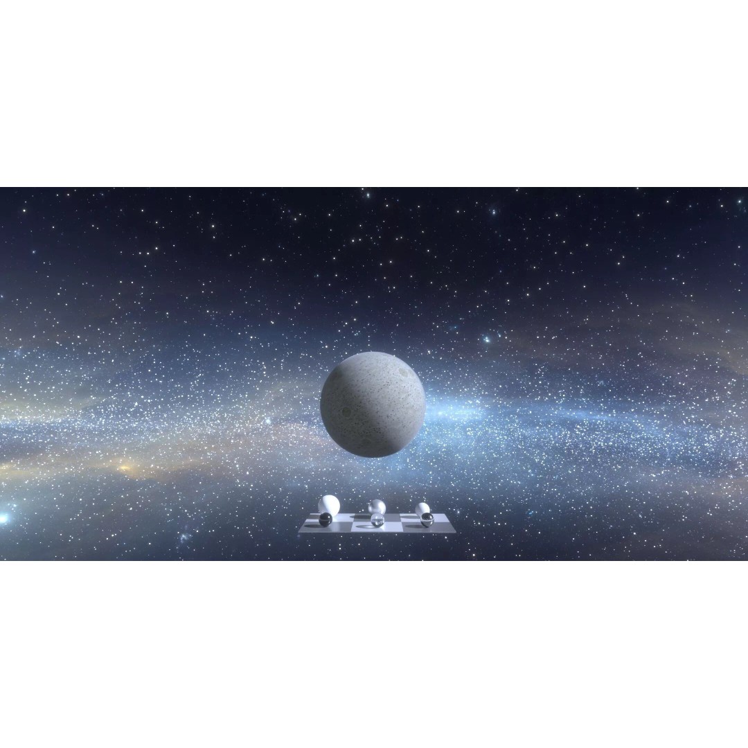 360 Degree HDRI Space Background 3D Model – 16K Equirectangular Panorama - View 10
